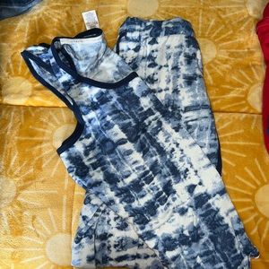 Matching pajama set 2 shirts 1 pants